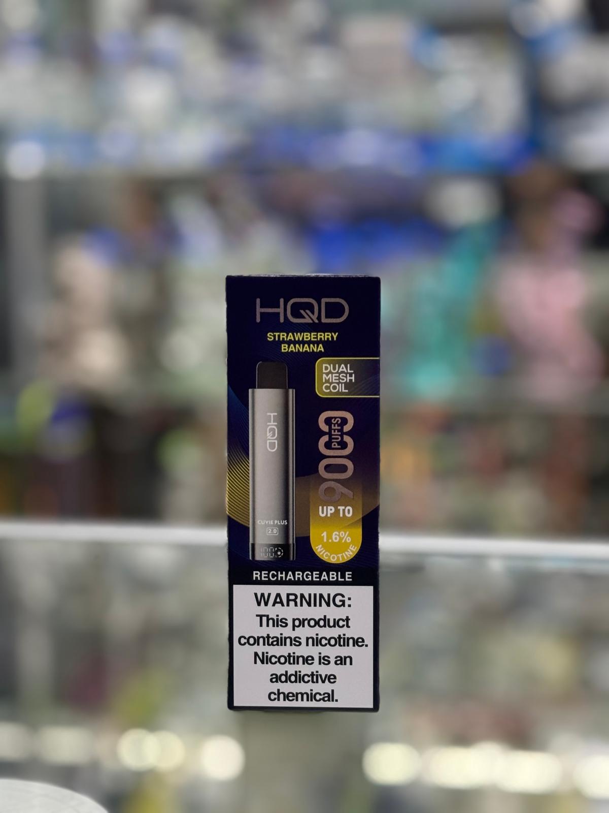 HQD Cuvie Plus 2.0 9000 Up to 1.6% Disposable Vape - Dummy Vapes