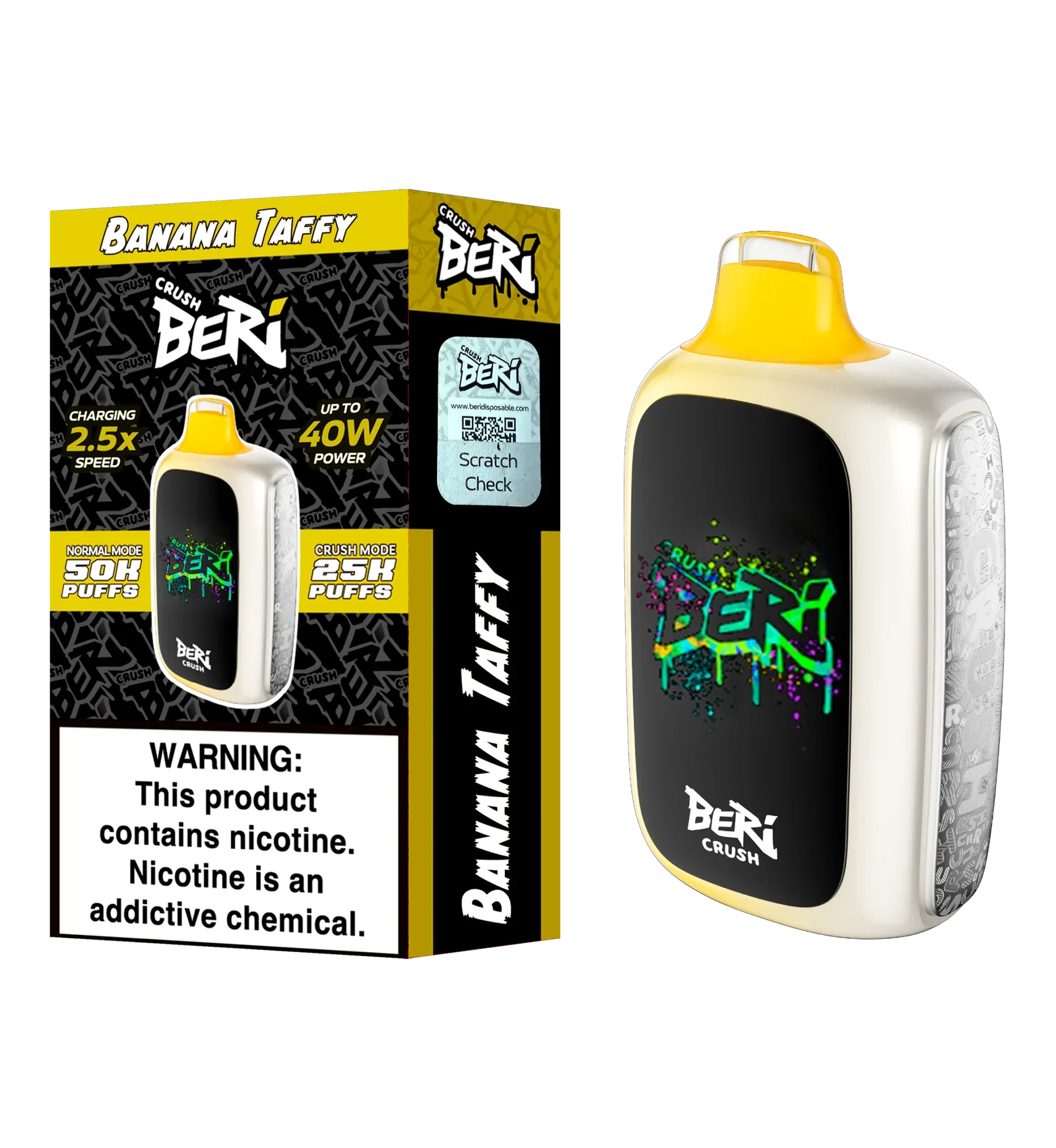 Beri Crush 50k Disposable Vape - Dummy Vapes