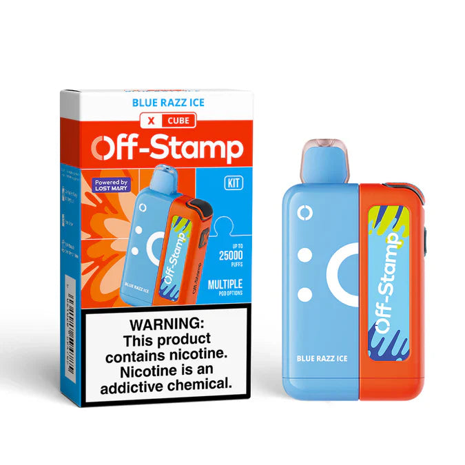 Off Stamp X-Cube 250000 Puff Disposable Vape Kit - Dummy Vapes