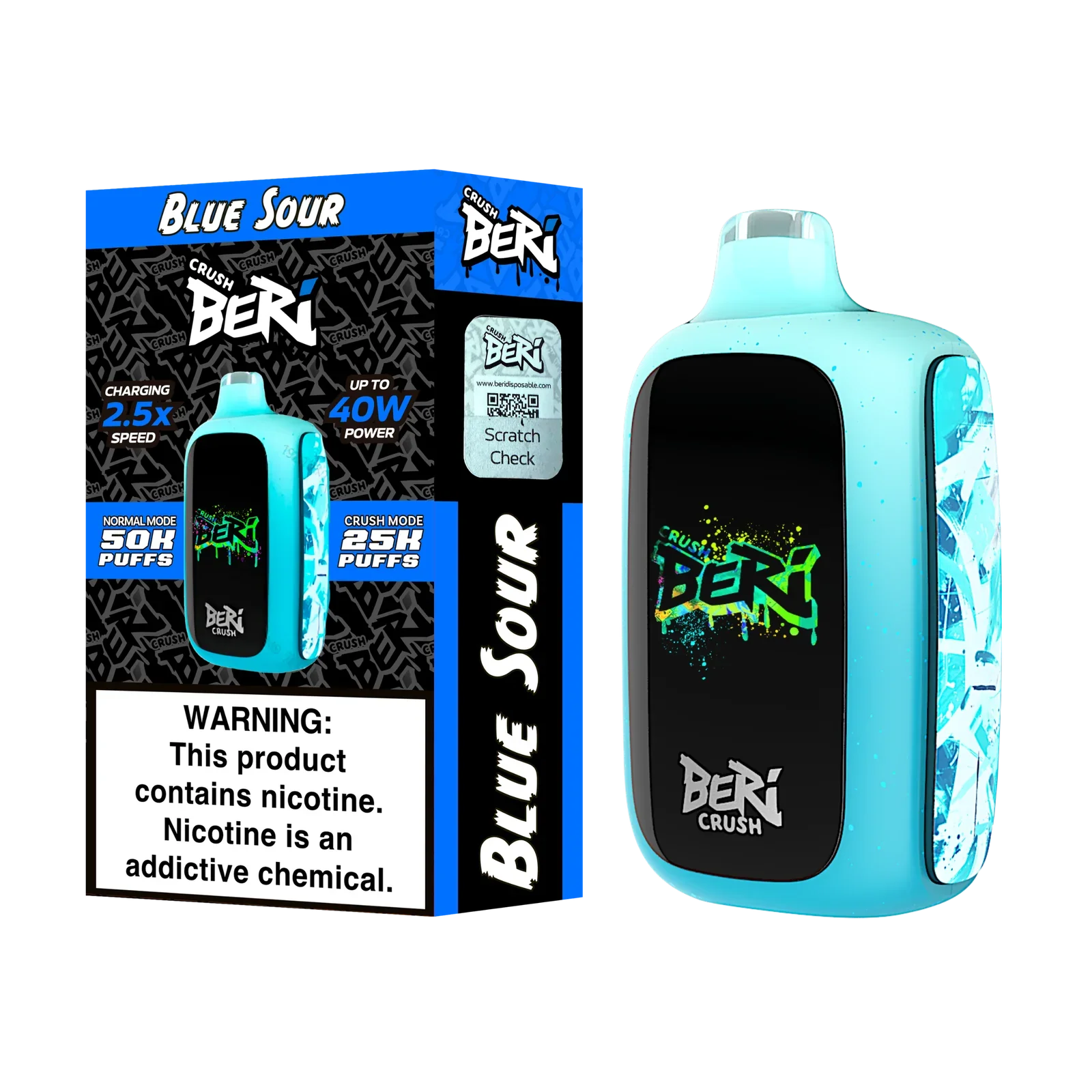 Beri Crush 50k Disposable Vape - Dummy Vapes