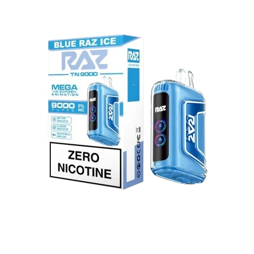 RAZ TN9000 0% Zero Nicotine Disposable Vape - Dummy Vapes