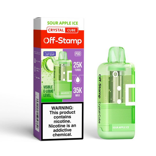 Off Stamp X Cube 25K Refill Pods - Dummy Vapes
