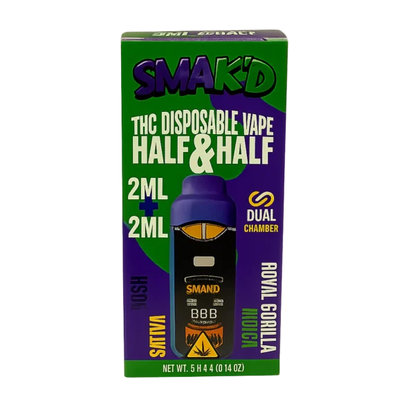 Smak'd Dual Chamber THC Disposable Vape 4G - Dummy Vapes