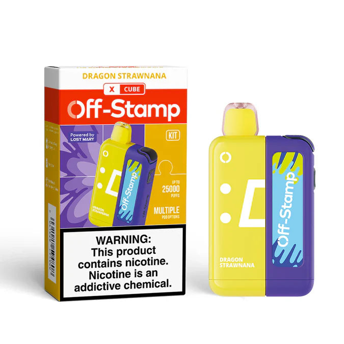 Off Stamp X-Cube 250000 Puff Disposable Vape Kit - Dummy Vapes