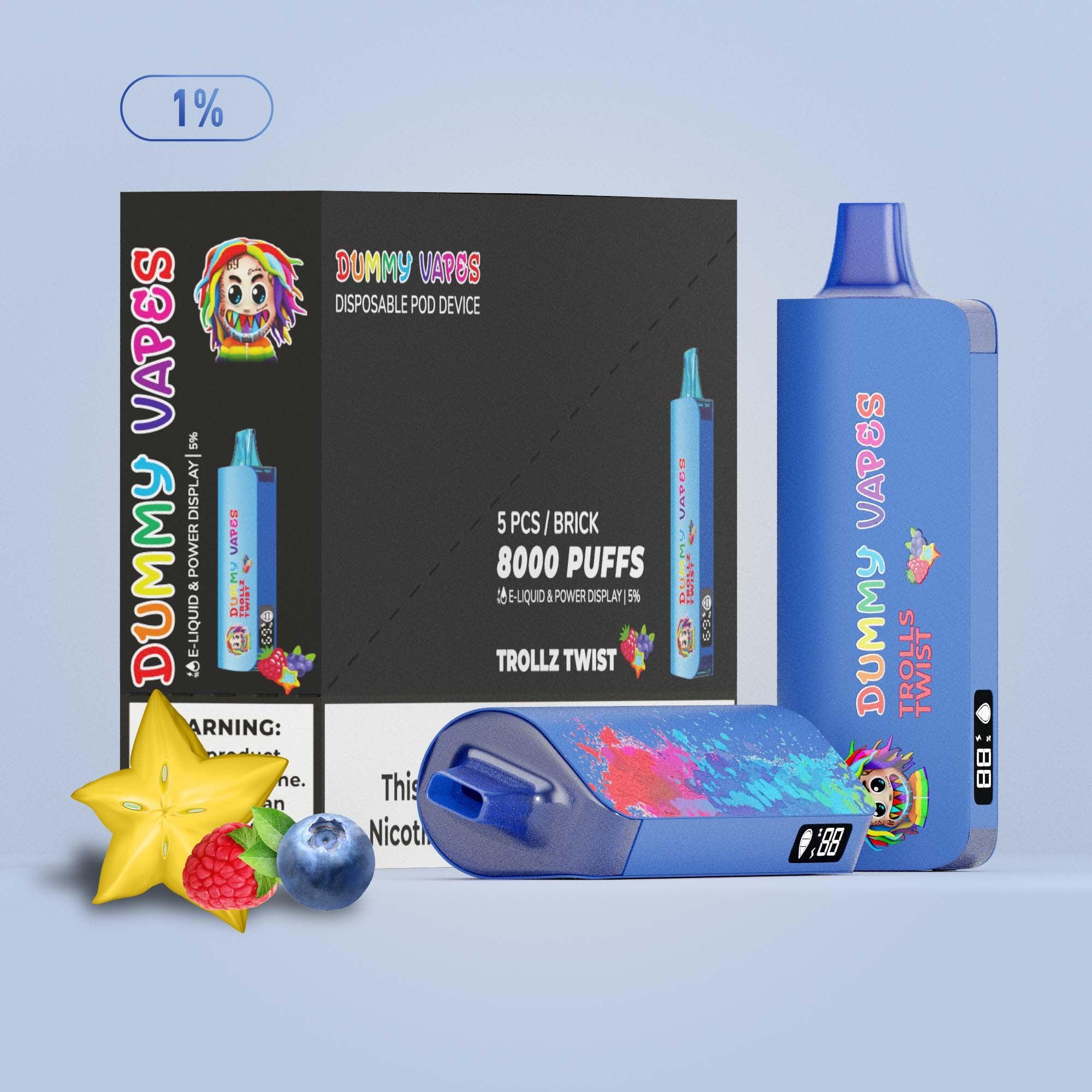 Dummy Vapes (1%) - Brick - Dummy Vapes