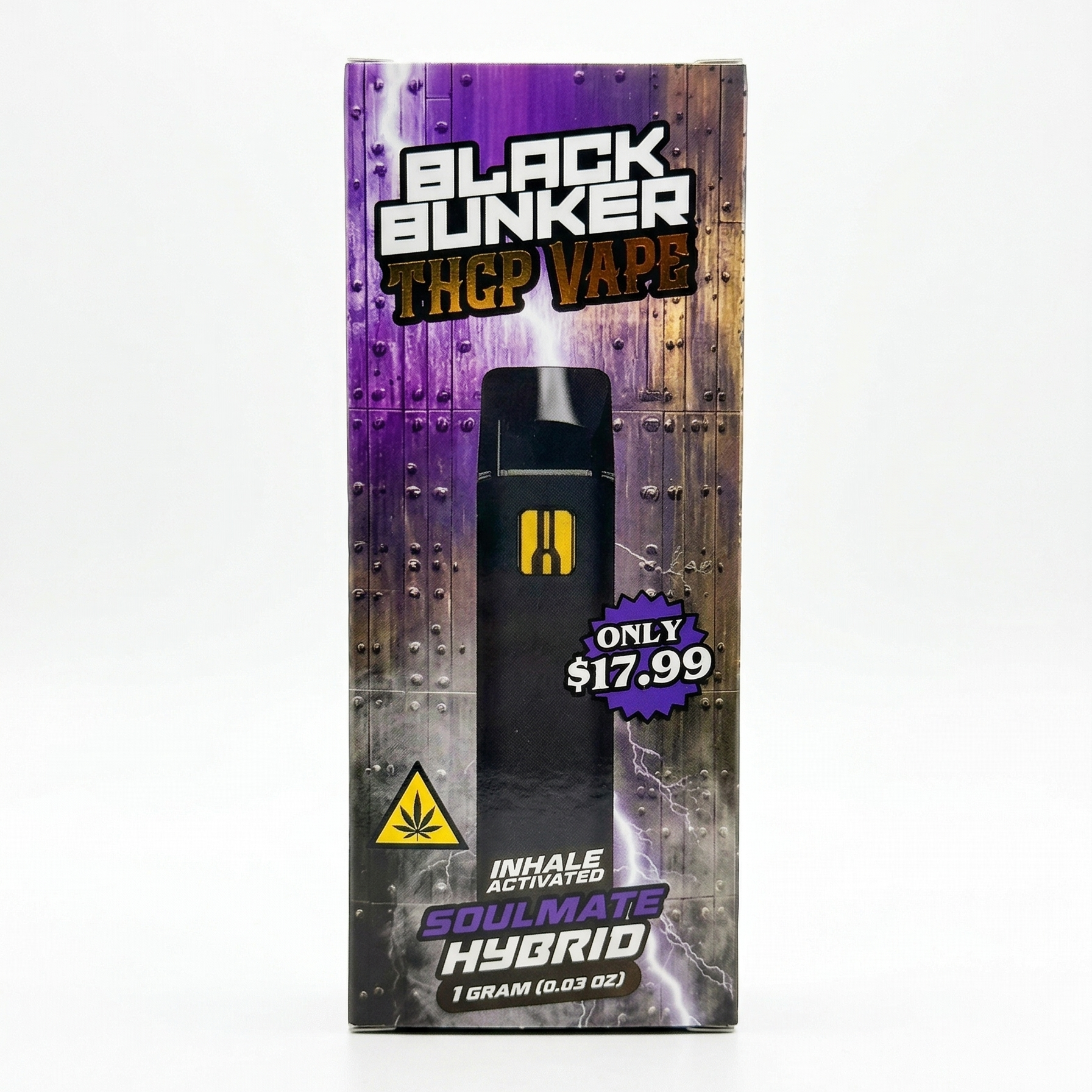 Black Bunker THCp Disposable Vape 1G - Dummy Vapes