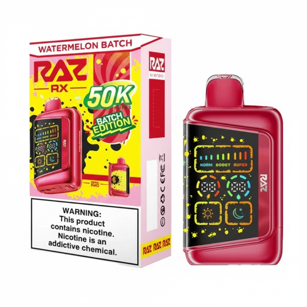 RAZ RX 50000 Disposable Vape - Dummy Vapes