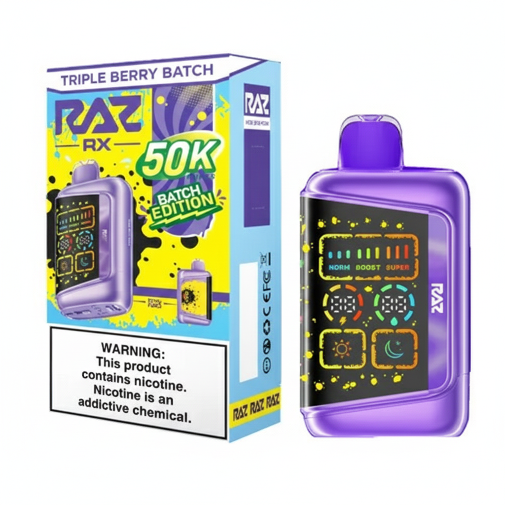 RAZ RX 50000 Disposable Vape - Dummy Vapes