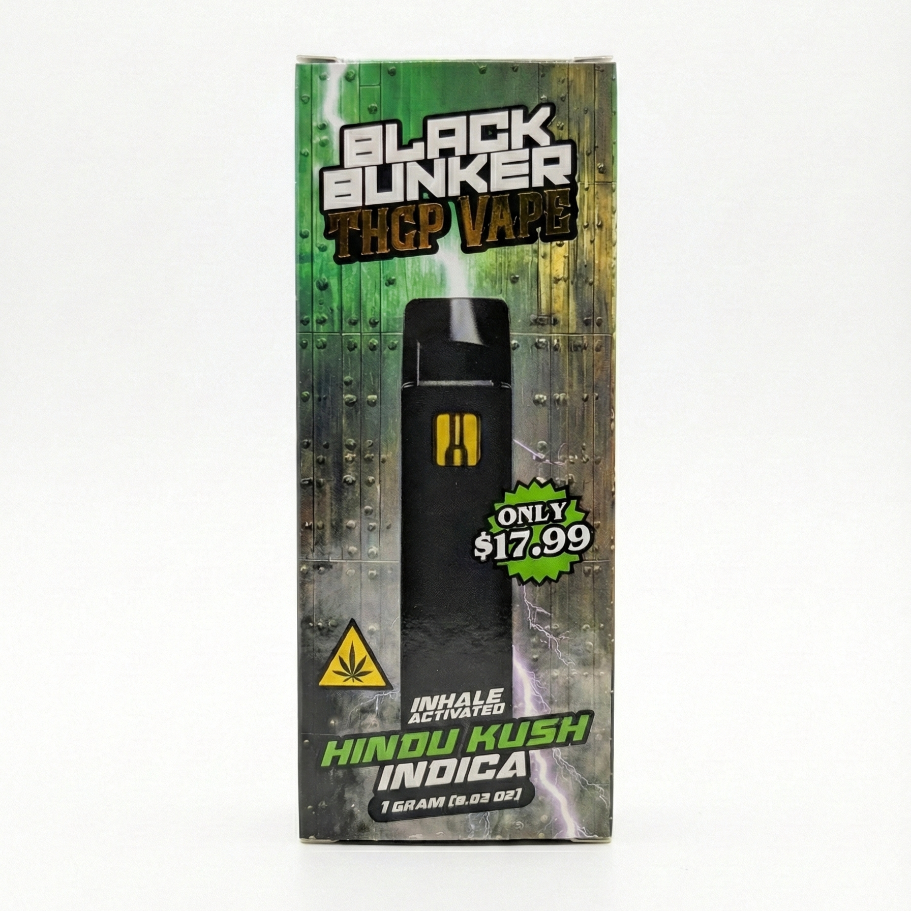 Black Bunker THCp Disposable Vape 1G - Dummy Vapes
