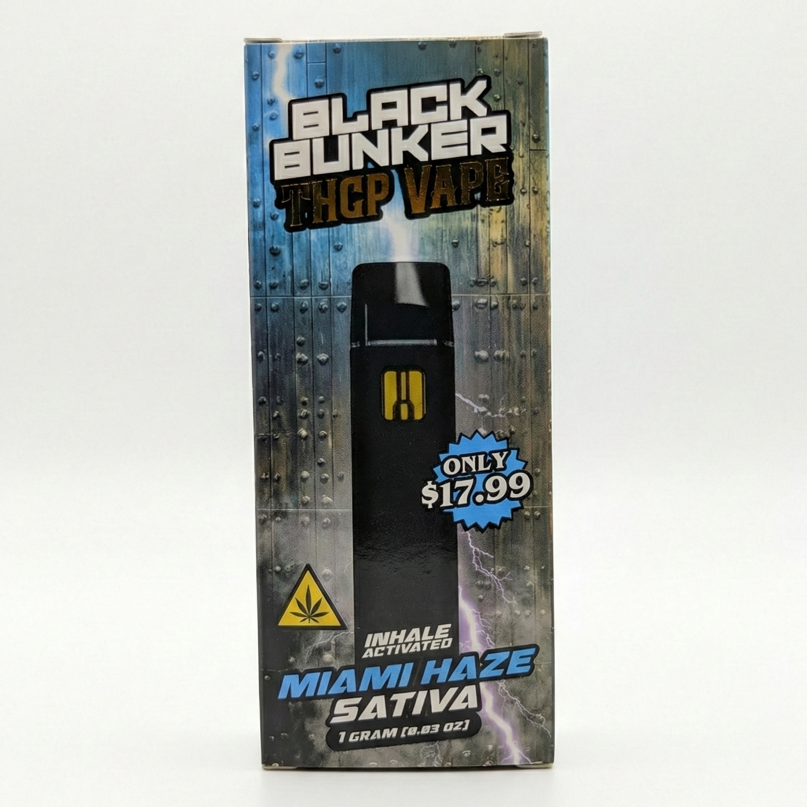 Black Bunker THCp Disposable Vape 1G - Dummy Vapes