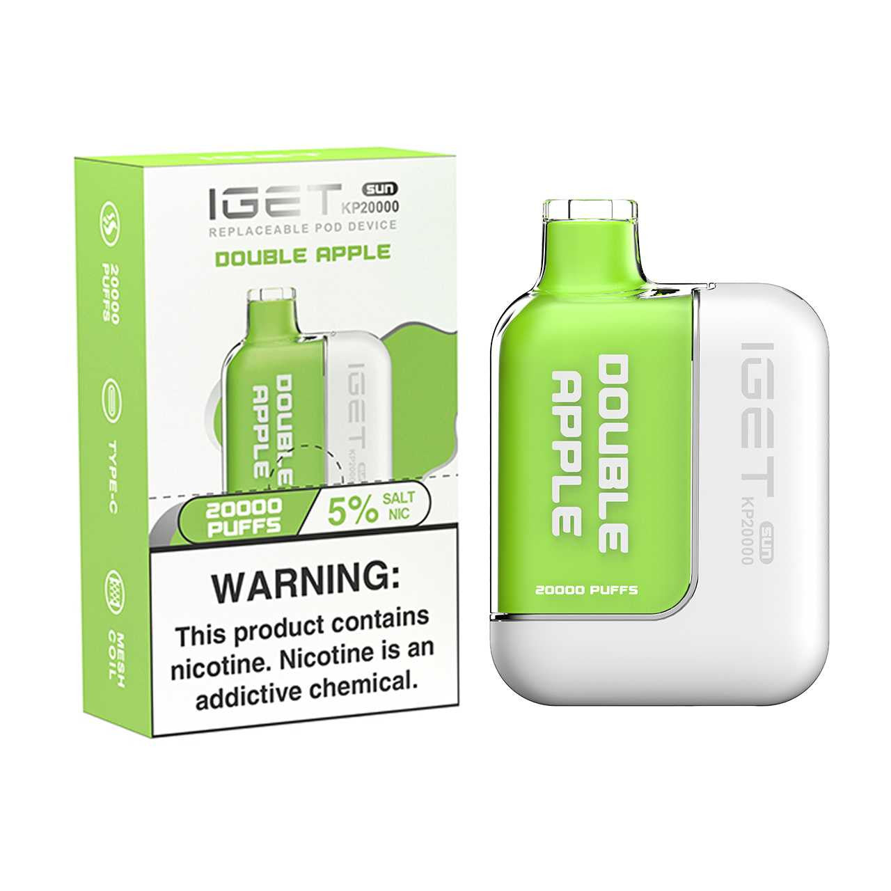 iGET KP20000 Replaceable Pod Device - Dummy Vapes