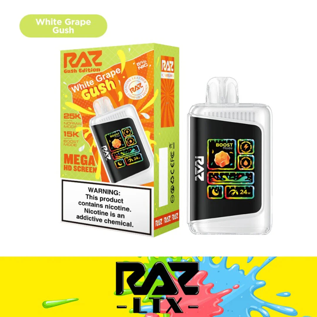 RAZ DC25000 Disposable Vape with Full Color Animation - Dummy Vapes