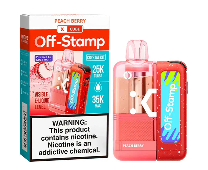 Off Stamp X-Cube 250000 Puff Disposable Vape Kit - Dummy Vapes