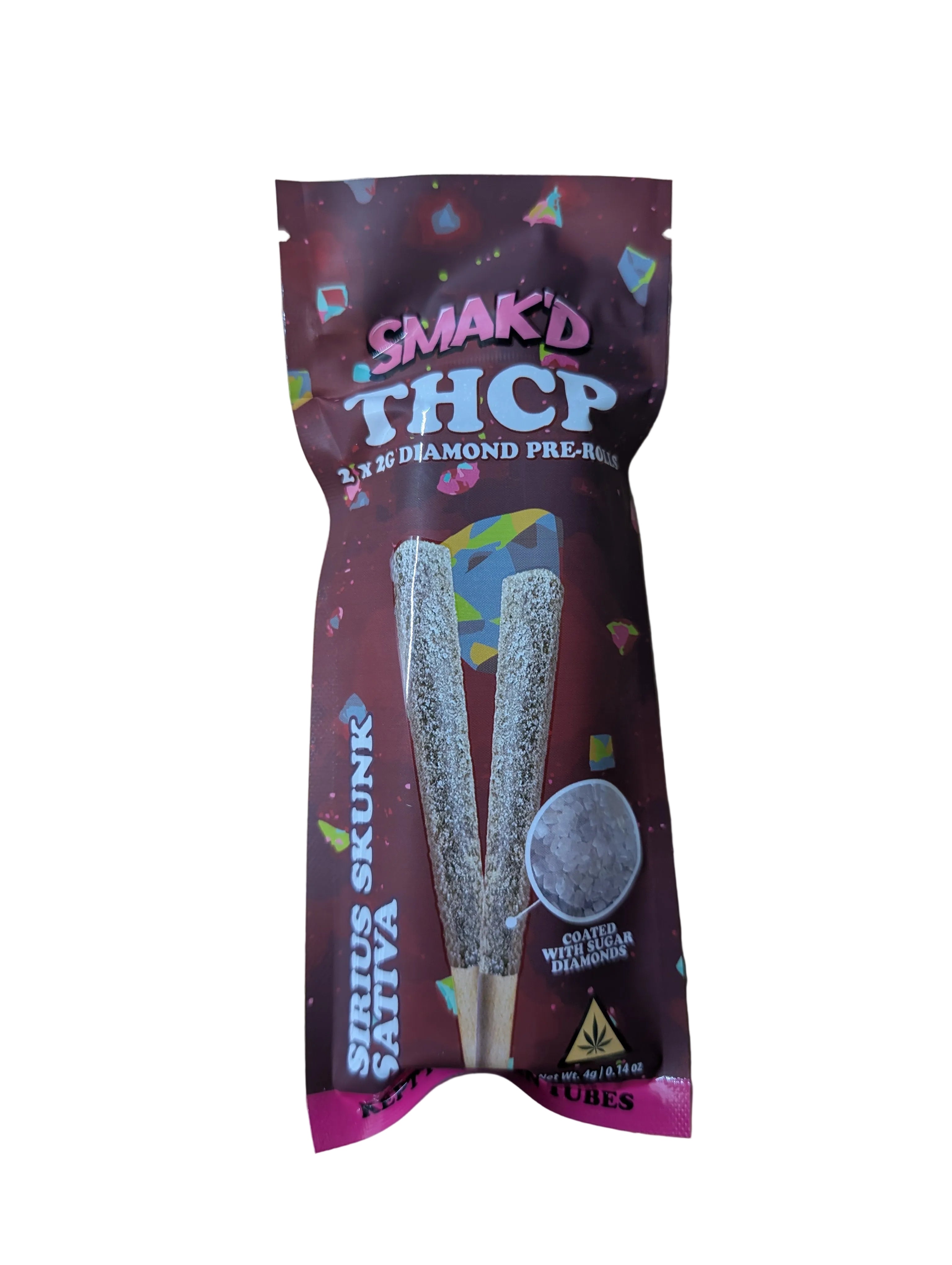Smak'd THCp Diamond Pre Roll 4G (2Ct) - Dummy Vapes