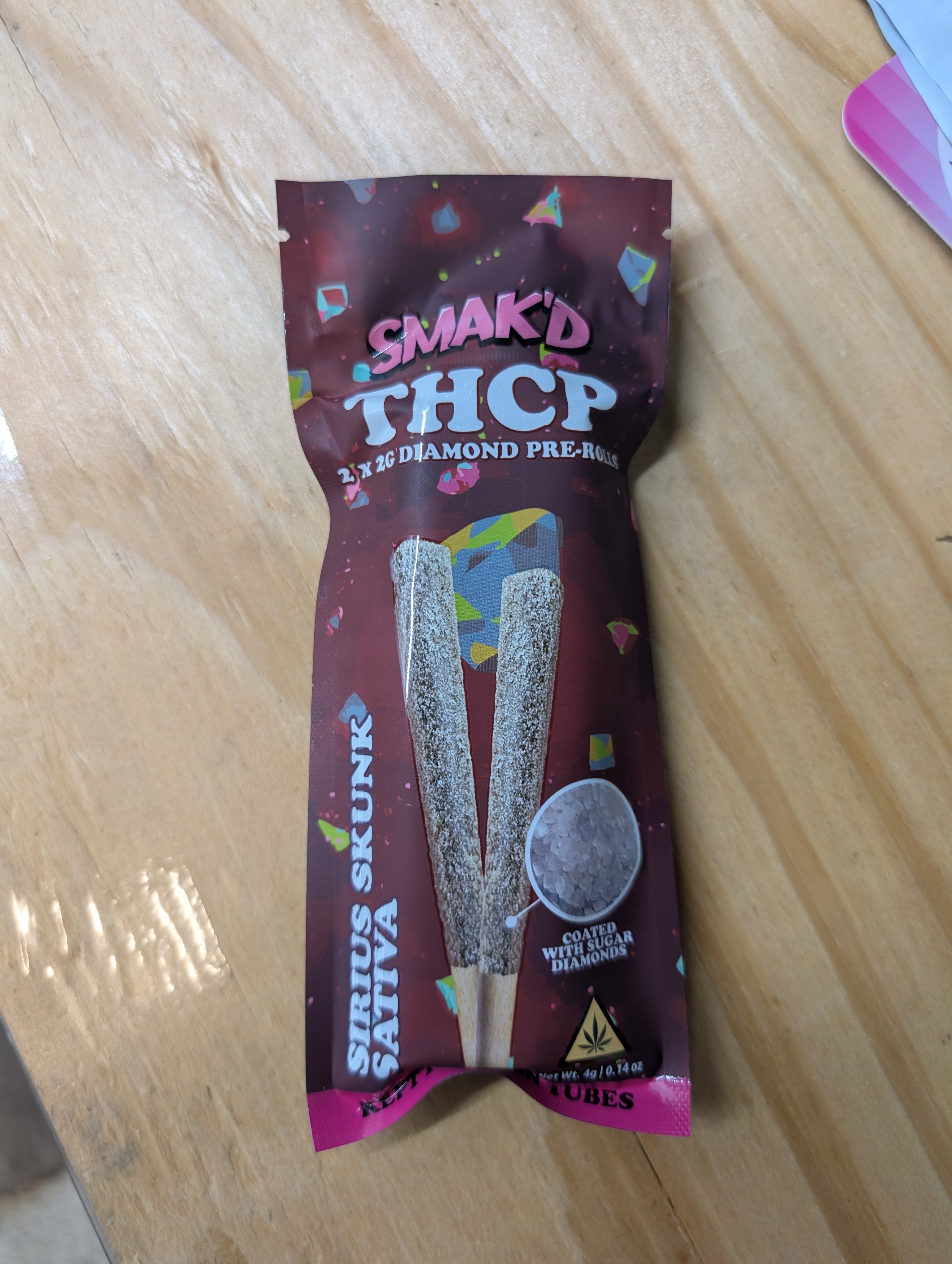 Smak'd THCp Diamond Pre Roll 4G (2Ct) - Dummy Vapes