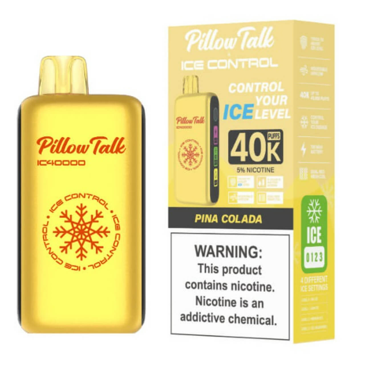 Pillow Talk Ice Control IC40000 Disposable Vape