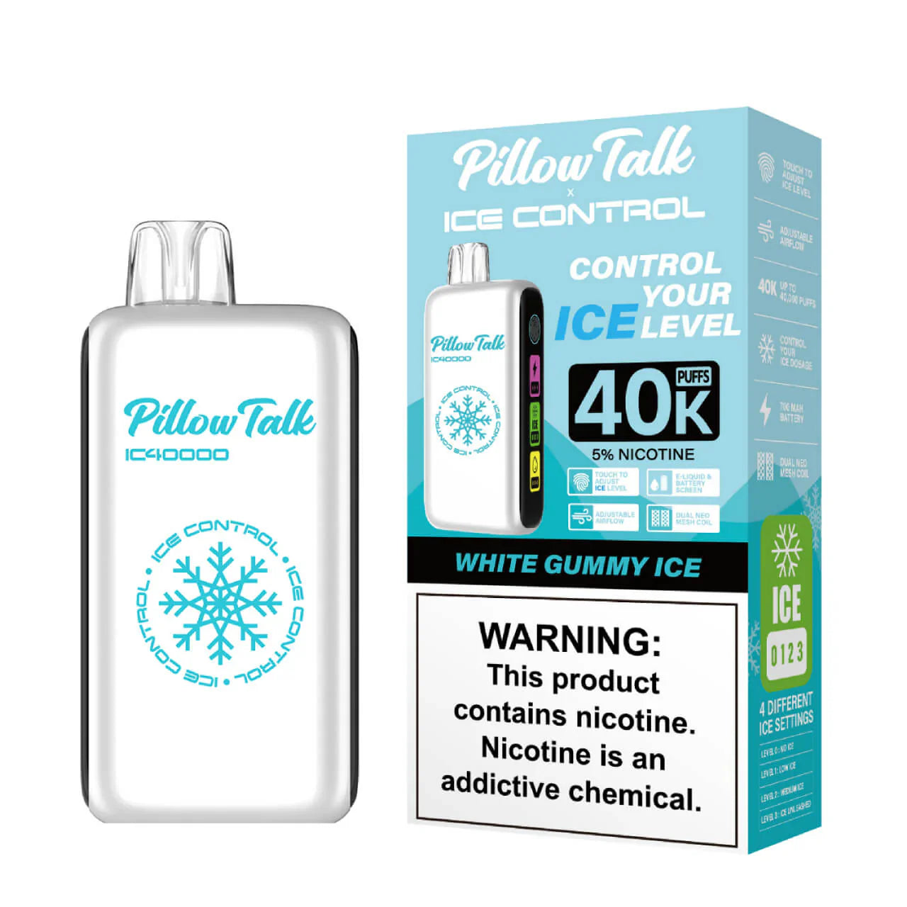 Pillow Talk Ice Control IC40000 Disposable Vape