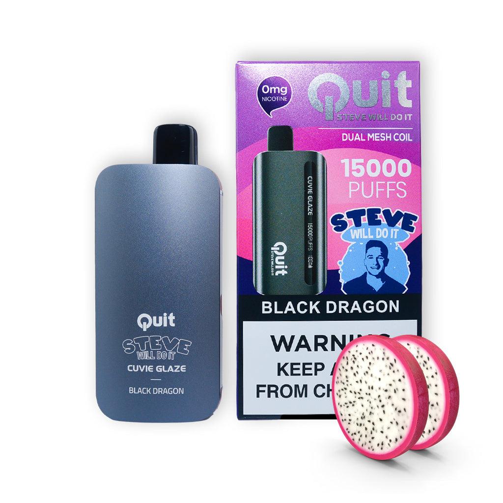 Quit- Steve Will Do It! Cuvie Glaze (0% Nicotine) - Dummy Vapes