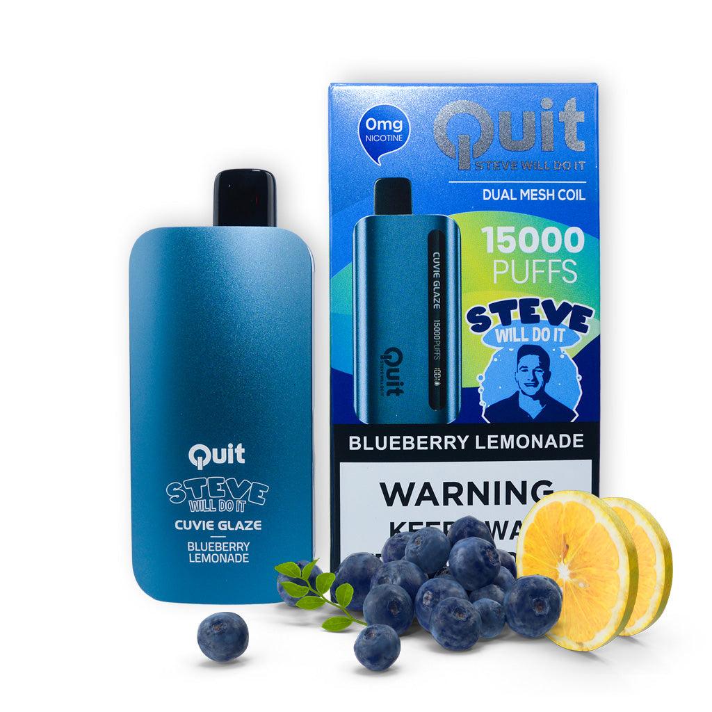 Quit- Steve Will Do It! Cuvie Glaze (0% Nicotine) - Dummy Vapes