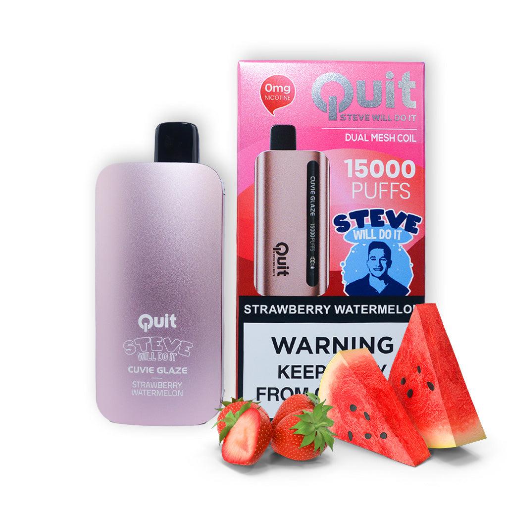 Quit- Steve Will Do It! Cuvie Glaze (0% Nicotine) - Dummy Vapes