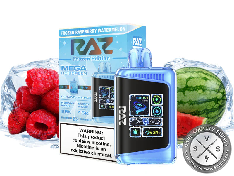 RAZ DC25000 Disposable Vape with Full Color Animation - Dummy Vapes