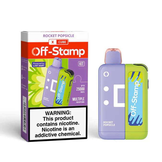 Off Stamp X-Cube 250000 Puff Disposable Vape Kit - Dummy Vapes