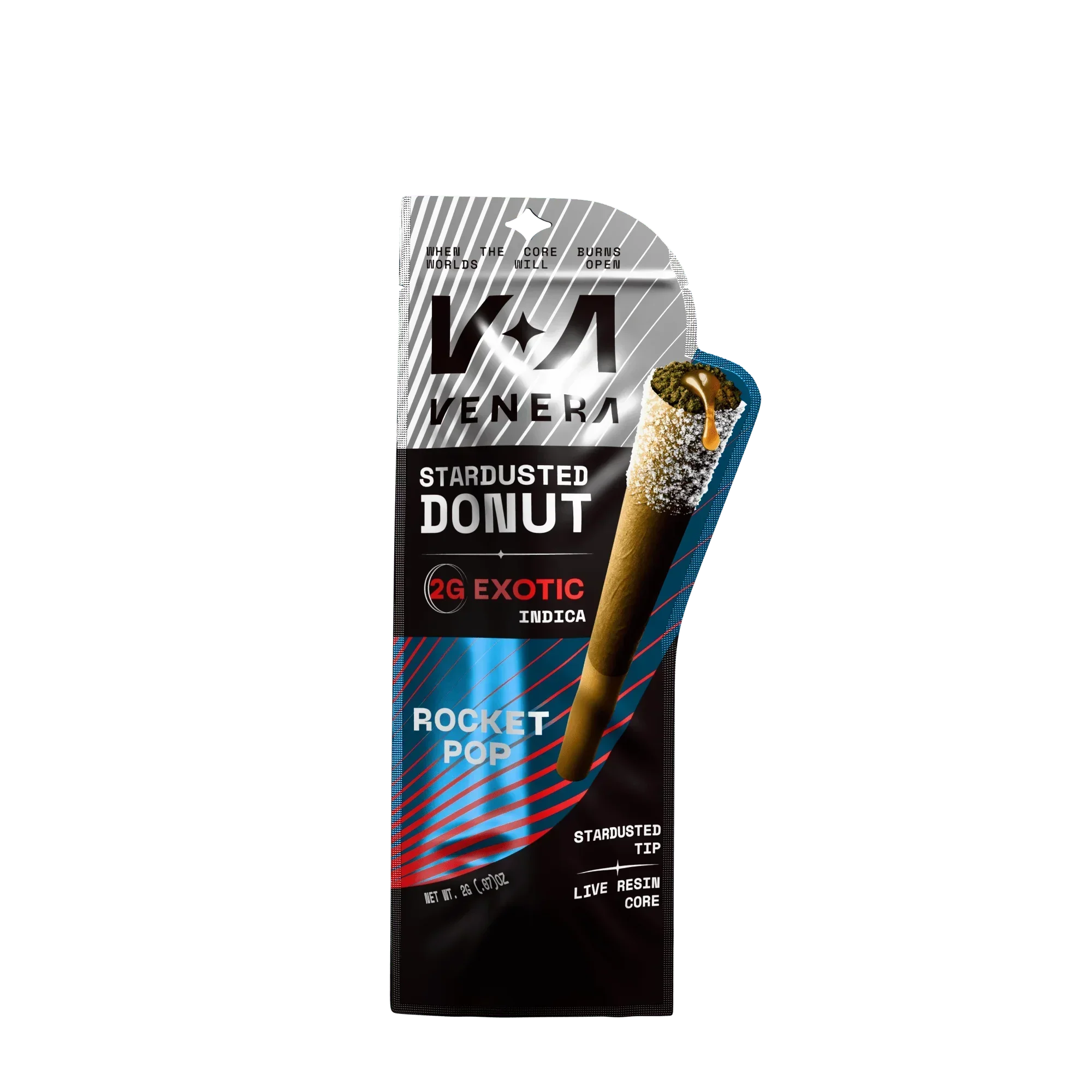 Venera Stardusted Donut Exotic Pre Rolls 2G - Dummy Vapes