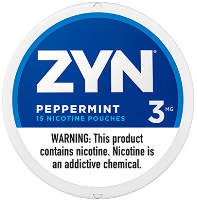 ZYN Peppermint-3MG - Dummy Vapes