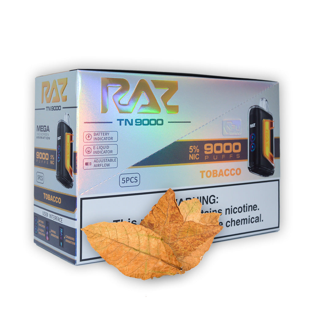 RAZ TN9000 (5 Pack) - Dummy Vapes