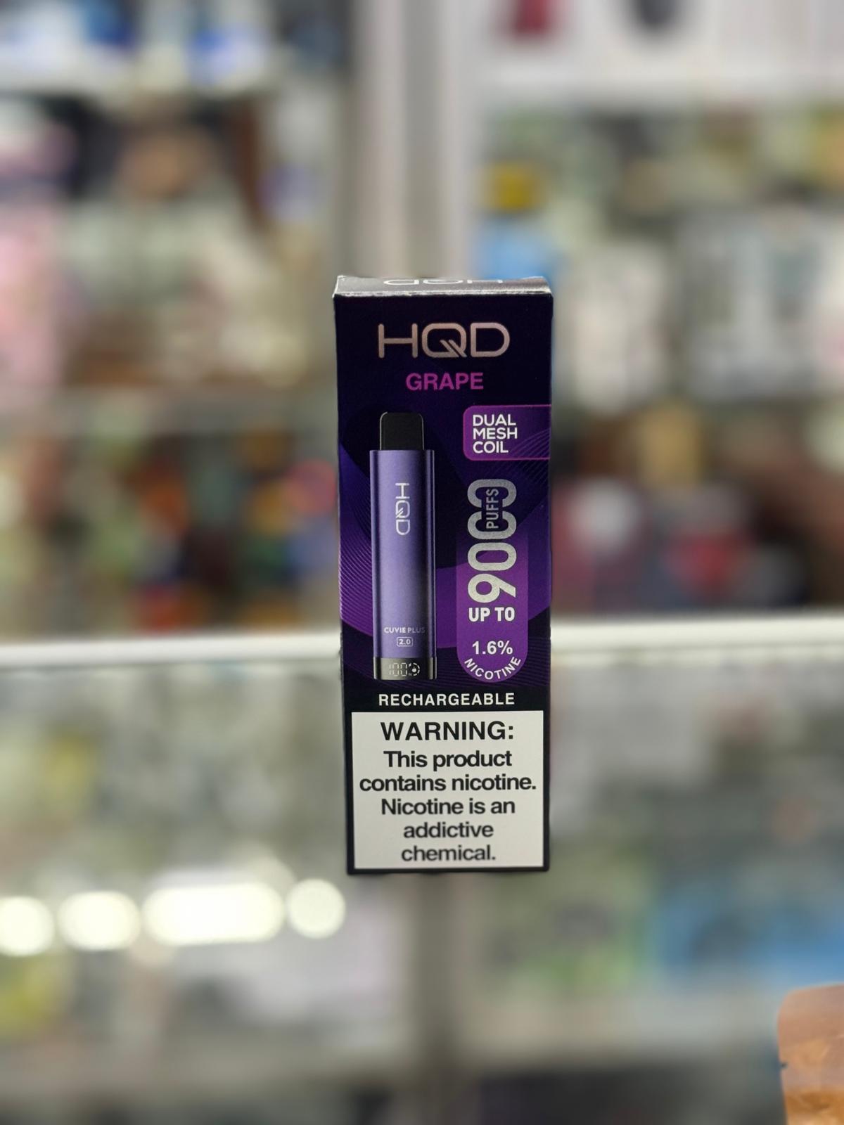 HQD Cuvie Plus 2.0 9000 Up to 1.6% Disposable Vape - Dummy Vapes