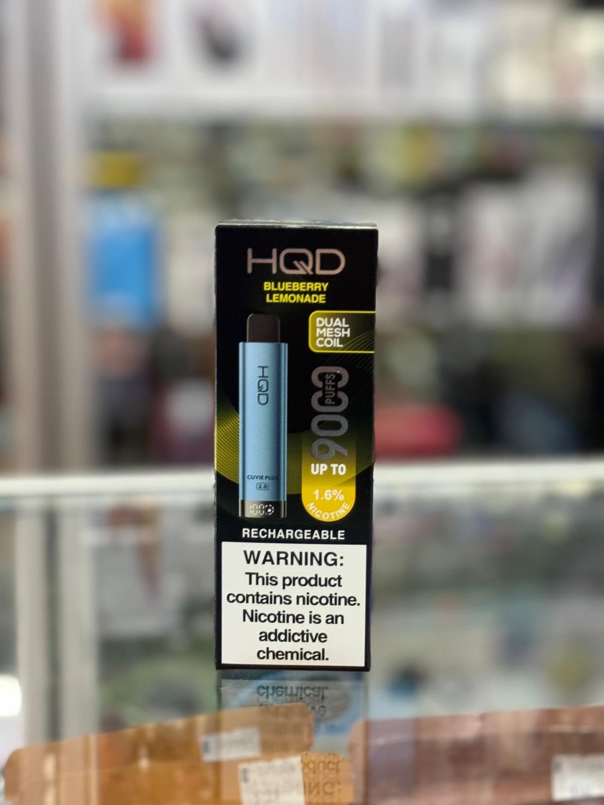 HQD Cuvie Plus 2.0 9000 Up to 1.6% Disposable Vape - Dummy Vapes