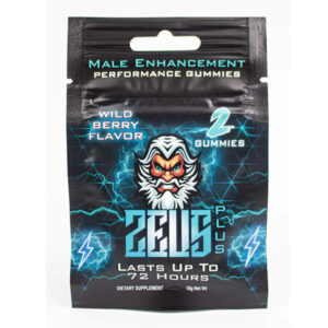 Zeus Male Enhancement Performance Gummies (2Ct) - Dummy Vapes