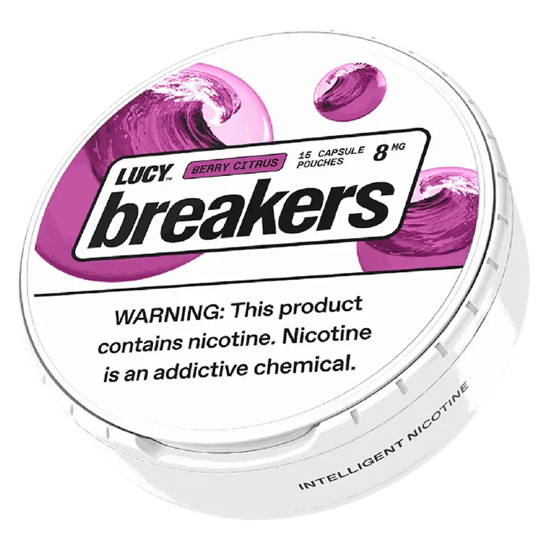 Lucy Breakers Nicotine Pouches 8MG (15Ct) - Dummy Vapes