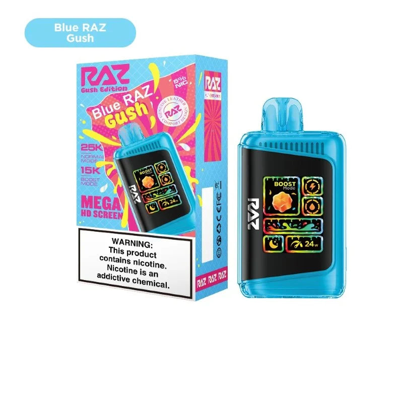 RAZ DC25000 Disposable Vape with Full Color Animation - Dummy Vapes