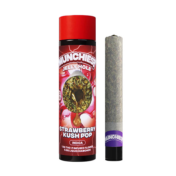 Delta Munchies Jelly Hole THCa Liquid Diamond Pre-Roll 2G