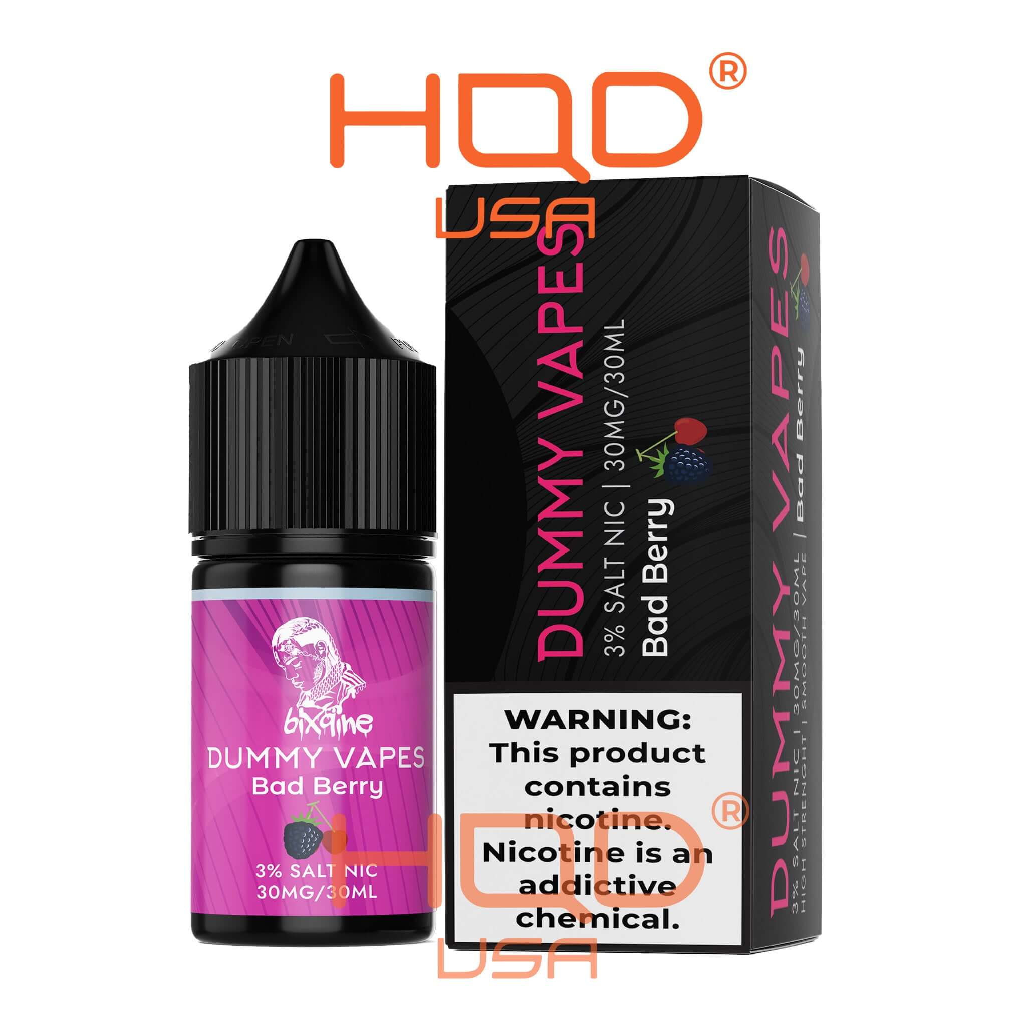 Dummy Vapes | 3% Nicotine Salt E-Liquid | Disposable Vapes | HQD Tech USA
