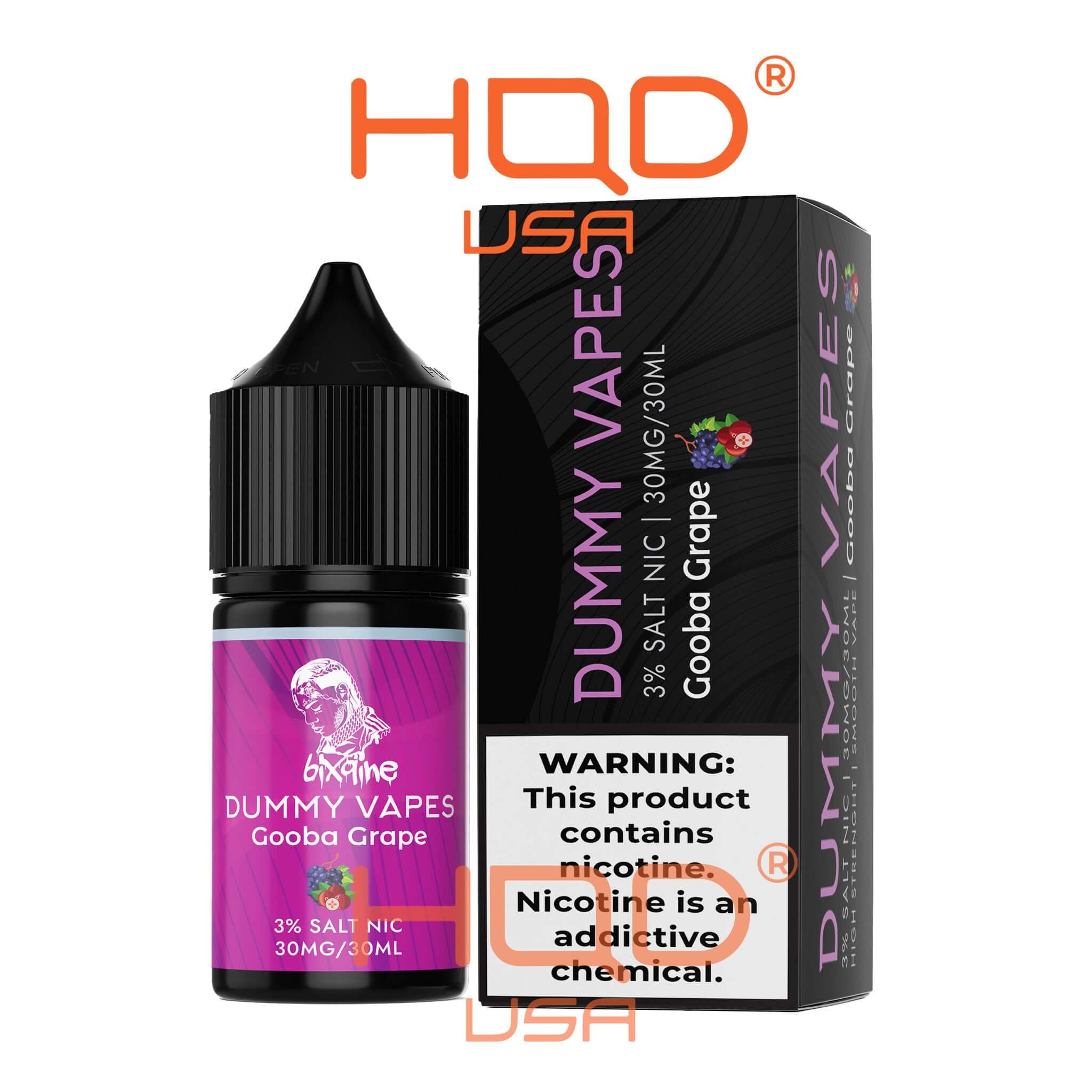 Dummy Vapes | 3% Nicotine Salt E-Liquid | Disposable Vapes | HQD Tech USA