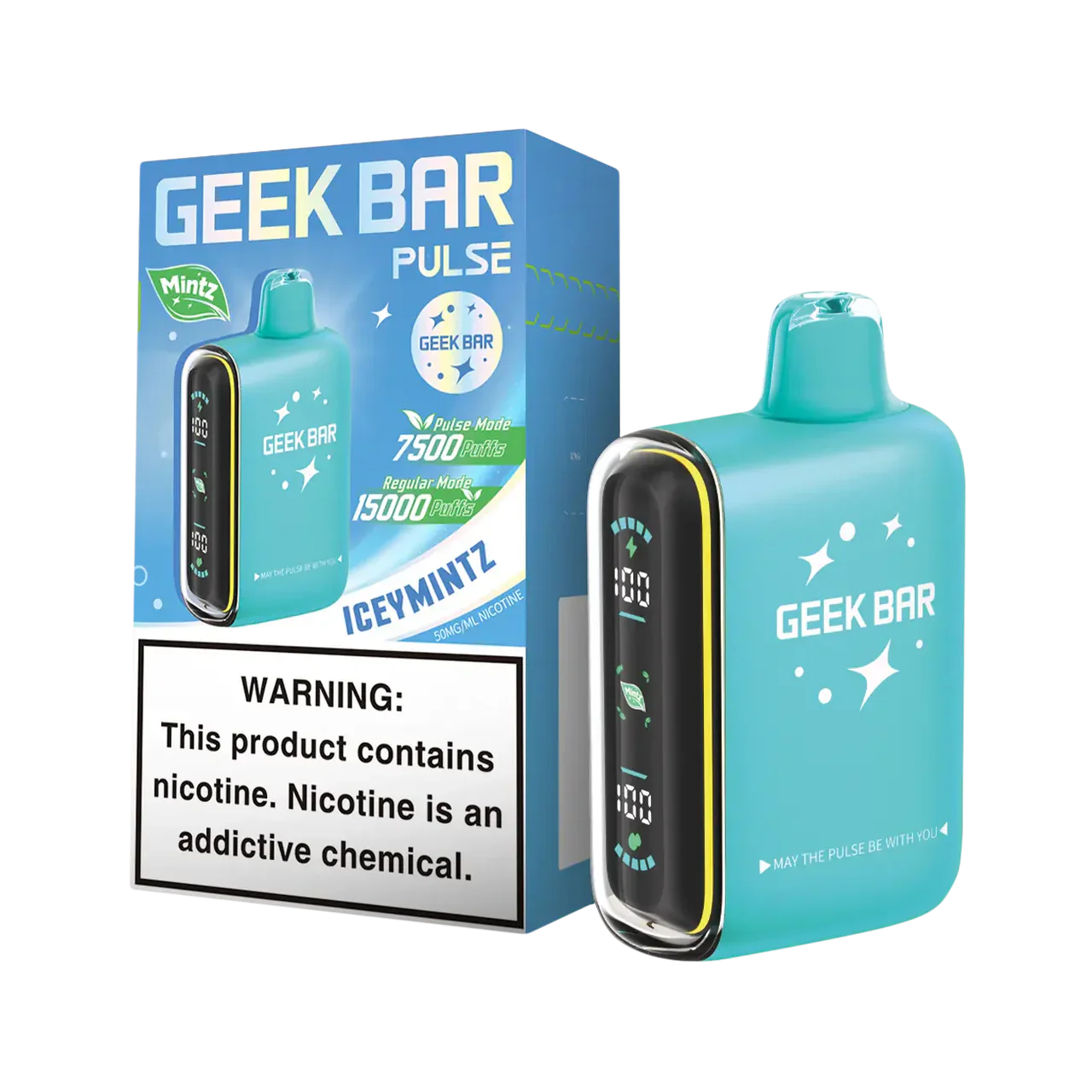 Geek Bar Pulse 15K Disposable Vape - Dummy Vapes