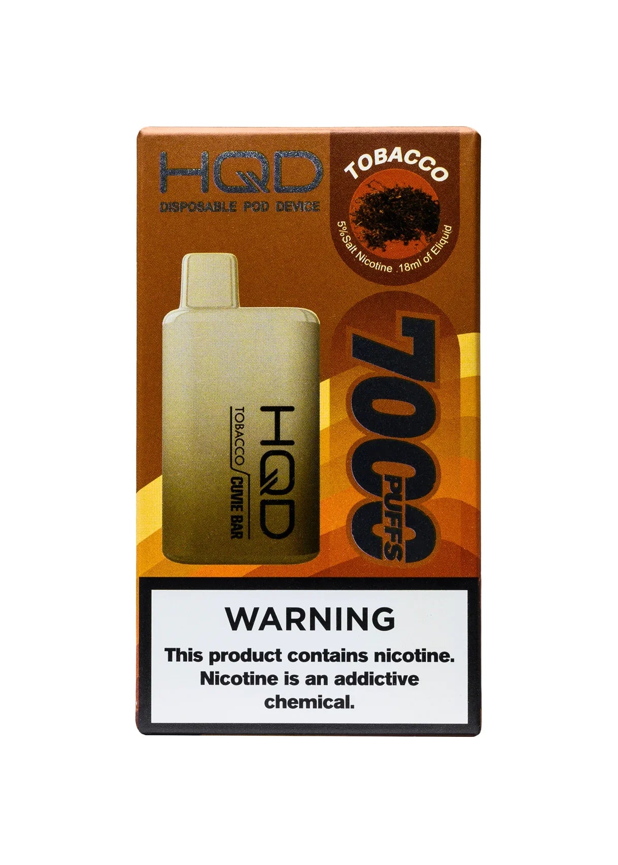 HQD Cuvie Bar 7000 Disposable Vape 5 Pck - Dummy Vapes