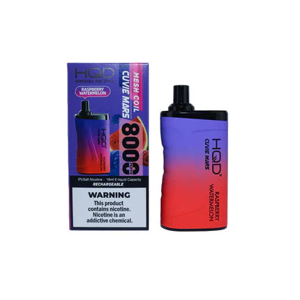 HQD Cuvie Mars 8000 Disposable Vape 5 Pck