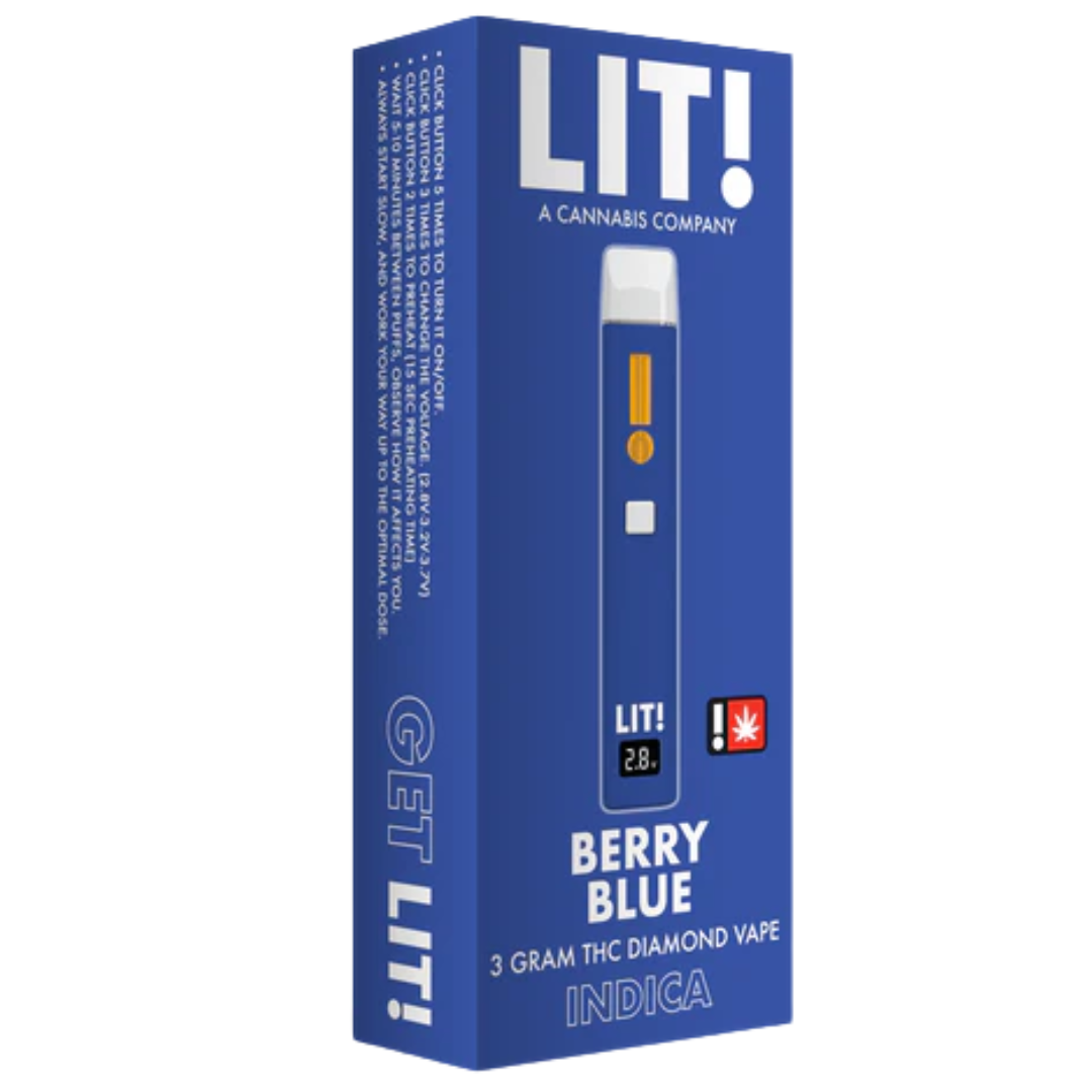 LIT! THC Diamond Disposable Vape 3G - Dummy Vapes