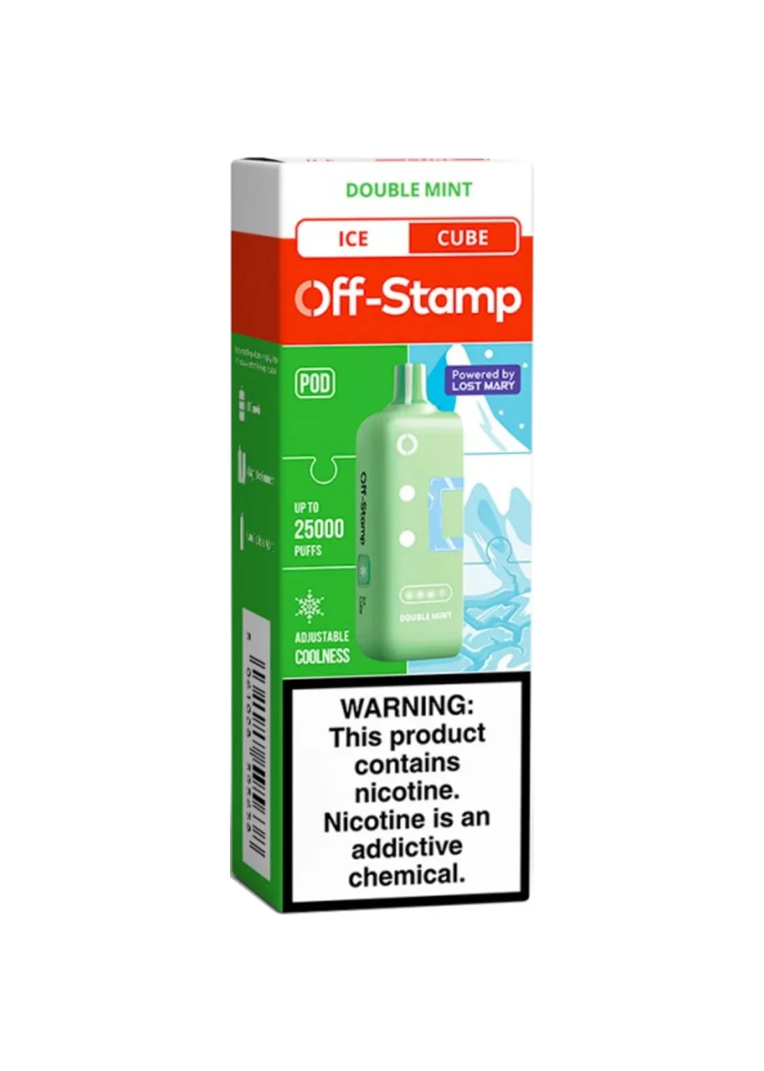 Off Stamp X Cube 25K Refill Pods