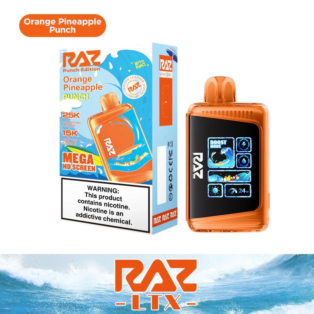 RAZ DC25000 Disposable Vape with Full Color Animation - Dummy Vapes
