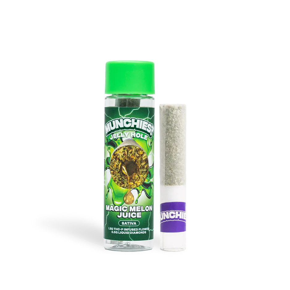 Delta Munchies Jelly Hole THCa Liquid Diamond Pre-Roll 2G