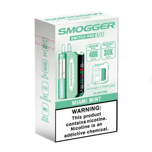 Smogger Switch Pro 40K Pro Kit DIsposable Vape - Dummy Vapes
