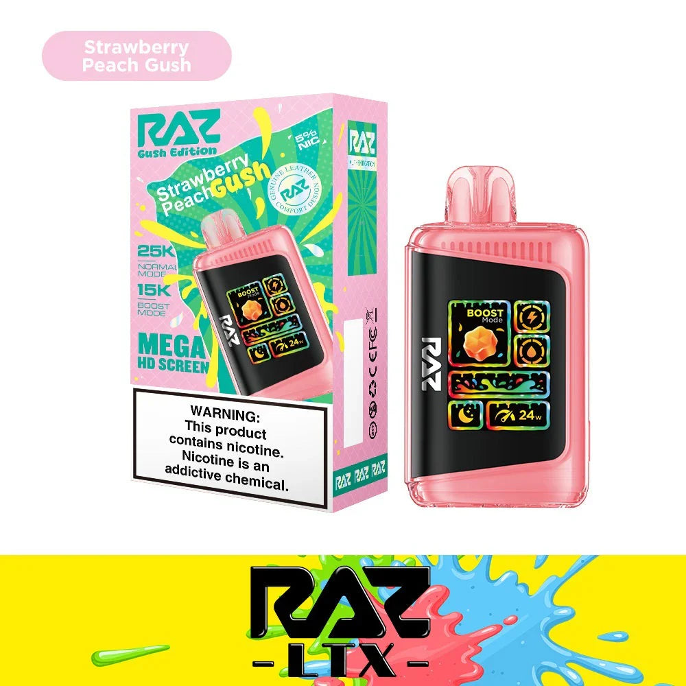 RAZ DC25000 Disposable Vape with Full Color Animation - Dummy Vapes