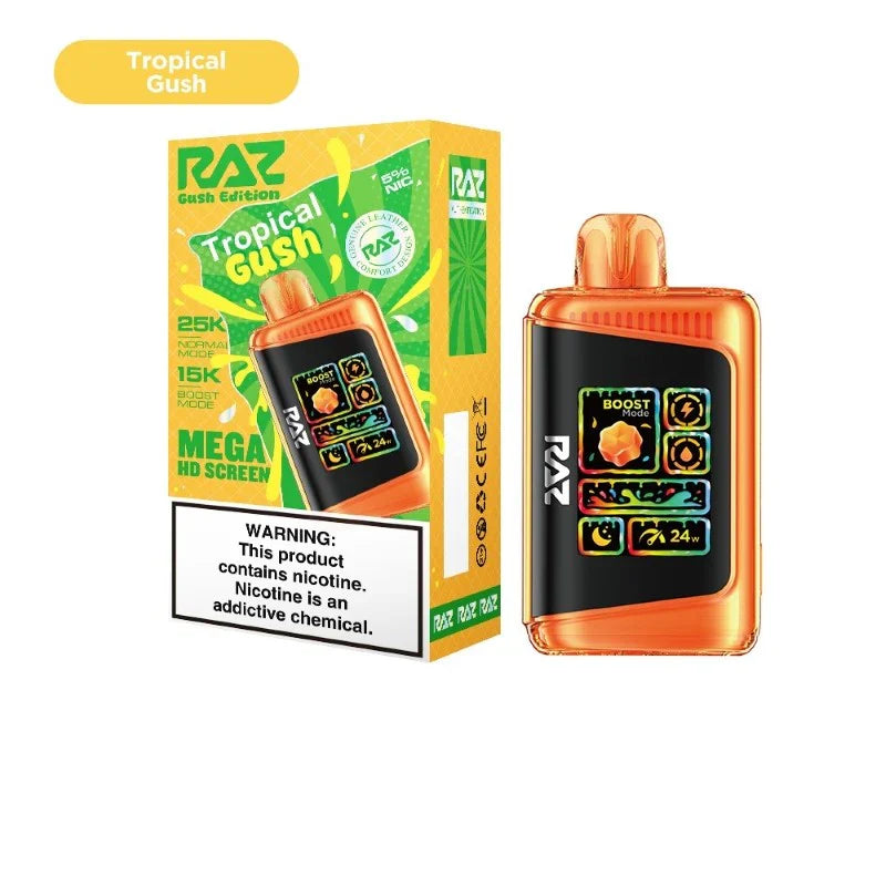 RAZ DC25000 Disposable Vape with Full Color Animation - Dummy Vapes