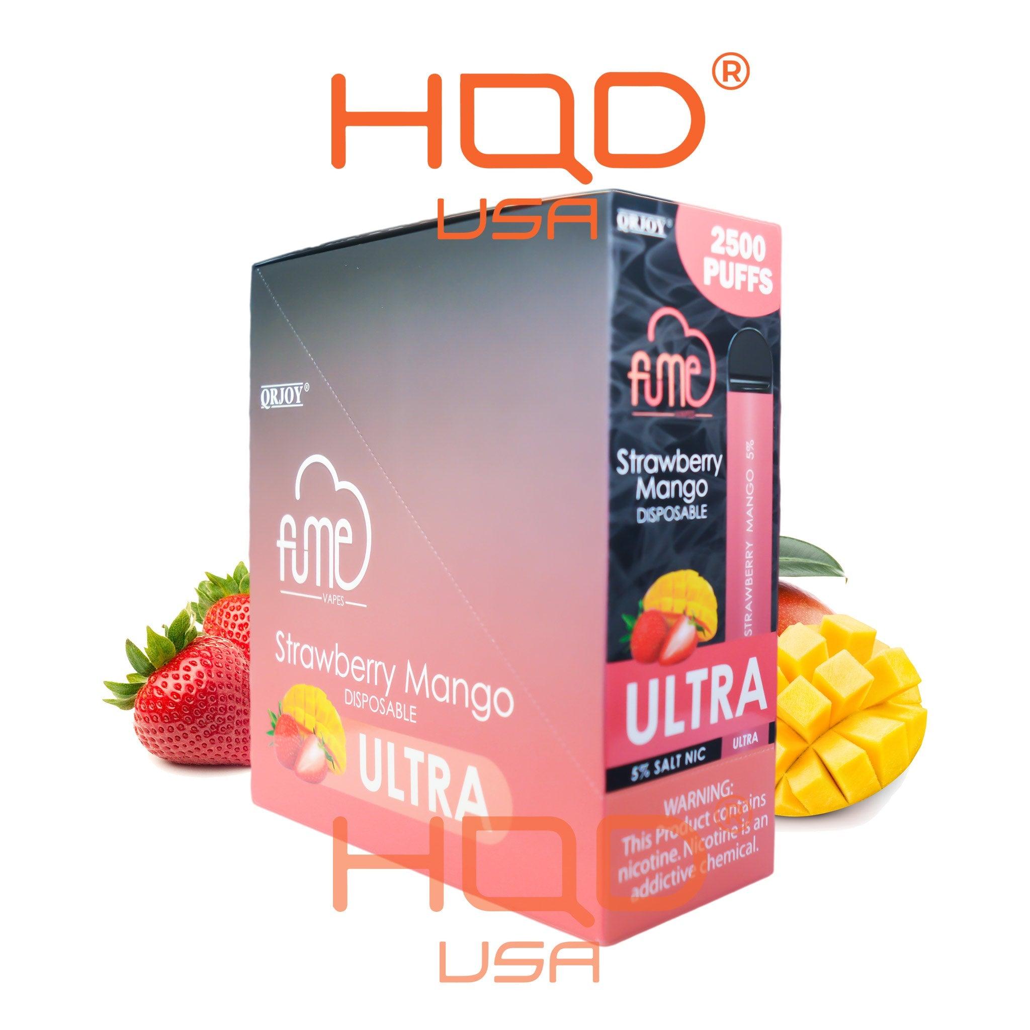 Fume Ultra Brick 10 Pieces Disposable Vape 5% Nicotine - hqdtechusa
