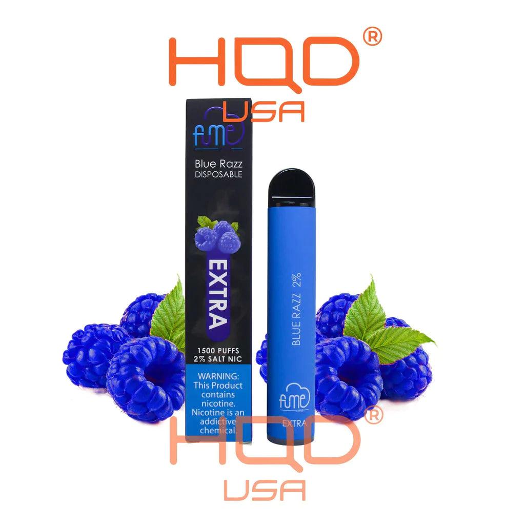 Fume | Extra Disposable Vape Blue Razz 1500 Puffs
