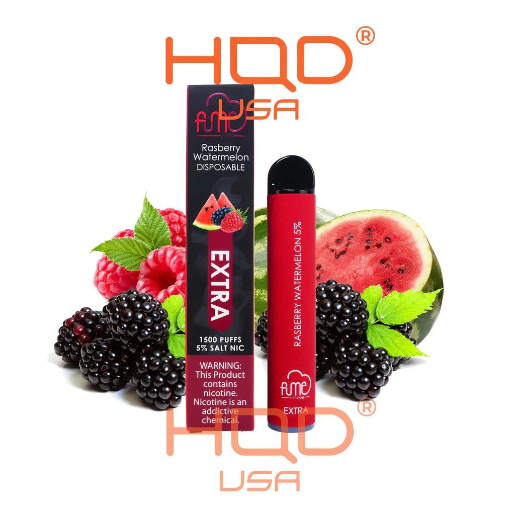 Fume | Extra Disposable Vape Raspberry Watermelon 1500 Puffs